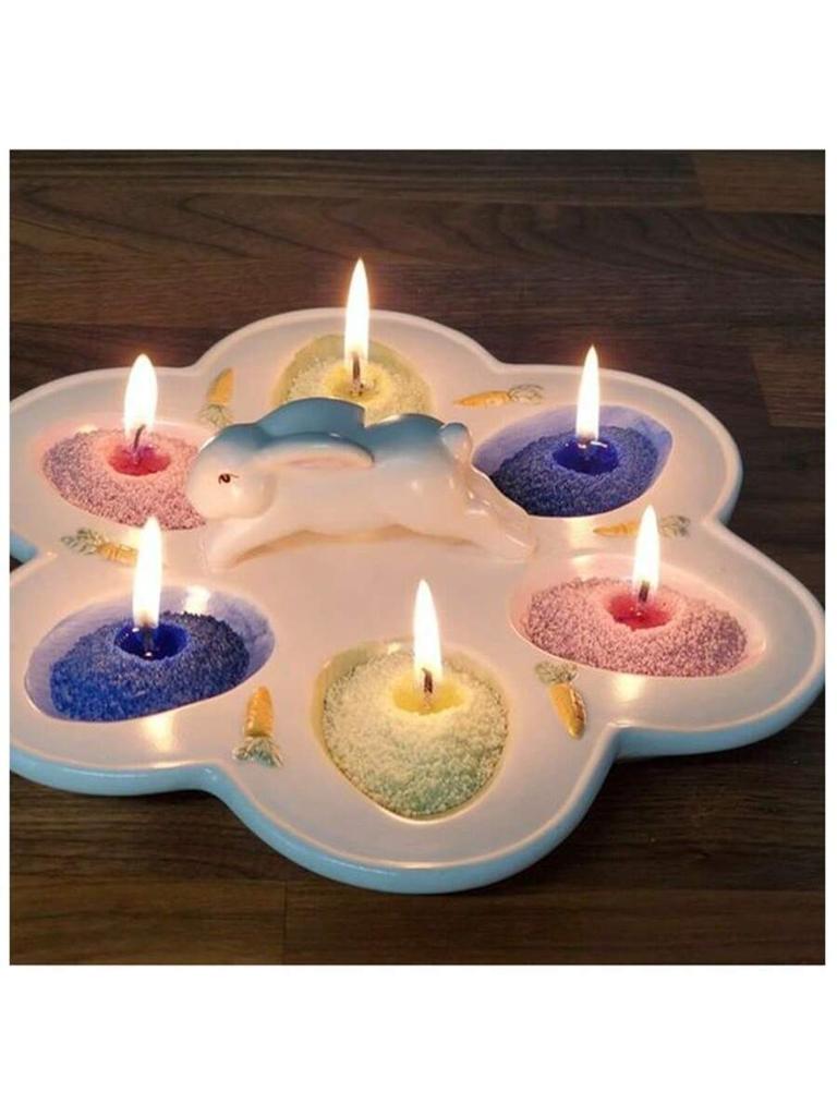 Pearled Candle Sand, 250g Sand Candle, Refillable Candle, Unscented/Odorless, DIY Candle Sand, Pearled Candle Wax, Self Extingui