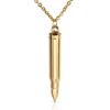 2026 Jewelry Personalized Bullet Pendant, Domineering Men's Necklace
