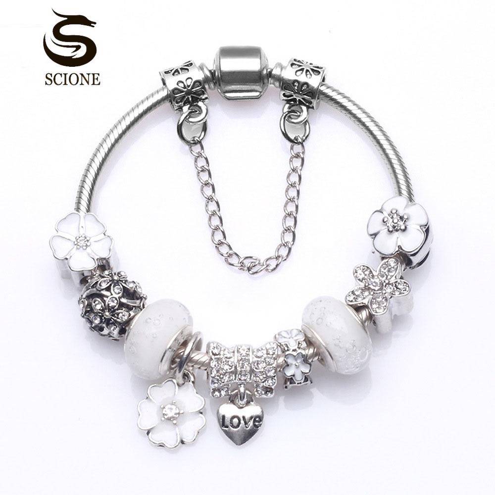 

LUXY MOON модный браслет ручной работы с пузырьками и вишней, винтажный браслет «сделай сам» с кристаллами 21cm