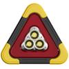 Solar Reflective Emergency Triangle Warning Light