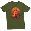 Retro Boombox Dog Sunglasses Unisex T Shirt Summer Cassette Tape Music Tee Vintage Eighties Pop Culture Print Clothes