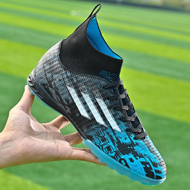 New Football Shoes Genuine Young Adult Students Boys and Girls Long AG Broken Nail Training Shoes Grass Sports
