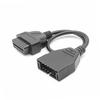 For GM 12 Pin OBDII OBD 2 Auto Diagnostic Connector Adapter Cable GM12 To 16 Pin Cable Car Diagnostic Auto Tool