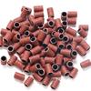 100Pcs 80/120/150/180/240Grit Nail Sanding Bands for Nail Drill Fine Grit Nail