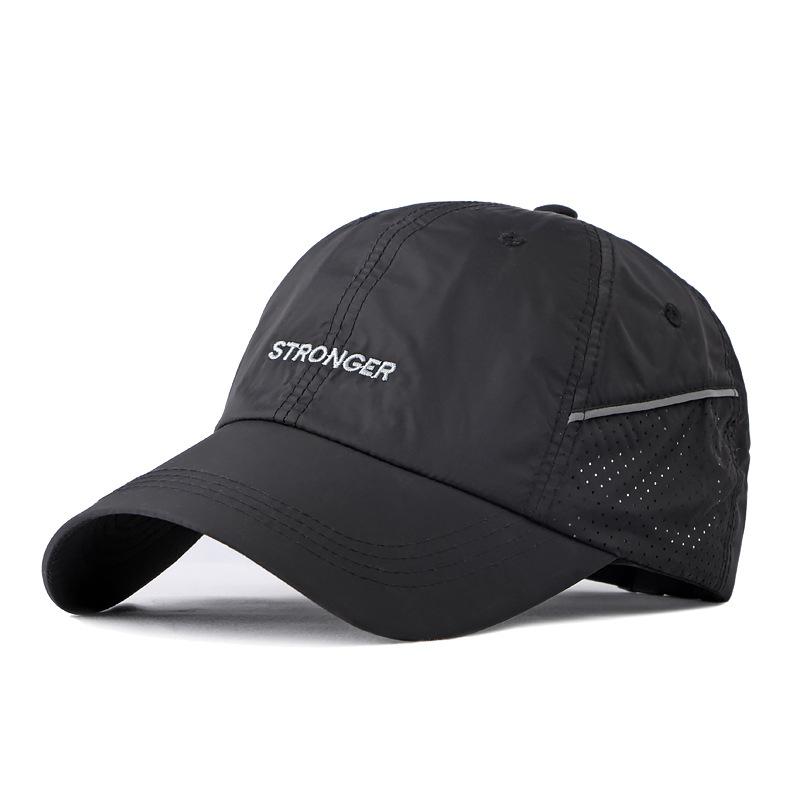 Summer Quick Dry Hat for Men Outdoor Sport Cap Golf Fishing Hats Letter Breathable Mesh Baseball Caps Women Sun Hats
