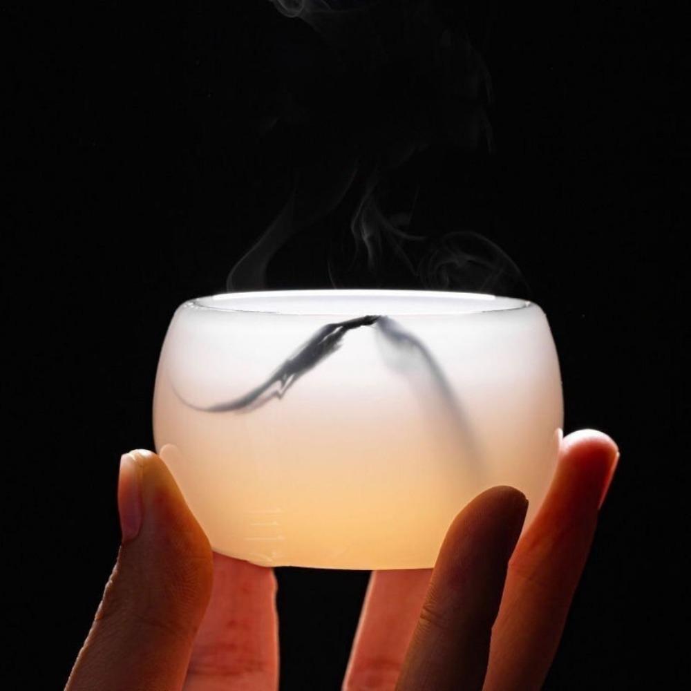 Vintage Glaze Tea Cup Kung Fu Single Tea Bowl Mug Master Cup  Home Decoration