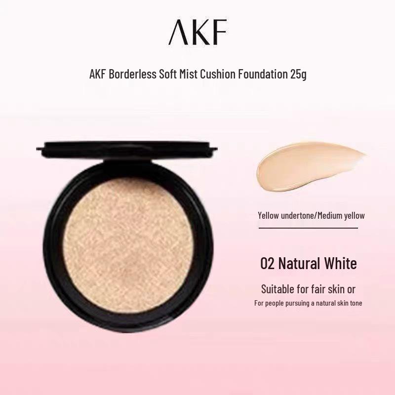 Boundless Soft Mist Matte Cushion Foundation with Refill - Long-lasting, Lightweight, and Concealing