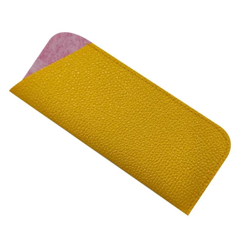 PU Soft Leather Bag Fashionable Eyewear Bag Myopia Eyewear Bag Internet Red For Outdoor Activities Accessory Storage Travel