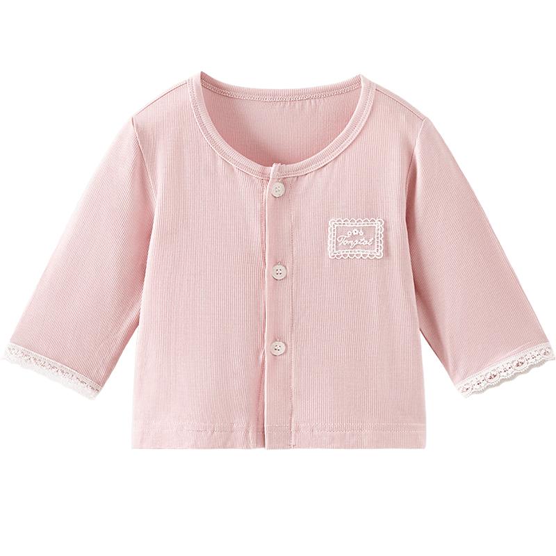 TONGTAI Baby Girl Summer Thin Knit Cardigan 100