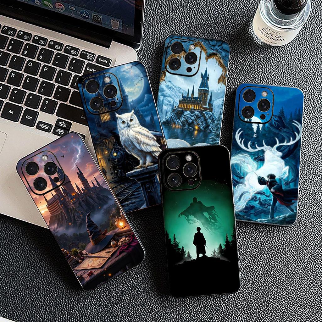 Casing for Xiaomi Poco C75 C65 C85 X7 X6 M8 F7 F8 Ultra F6 Pro Phone Cover Protective Case Castle Harries Wand Potters Owl