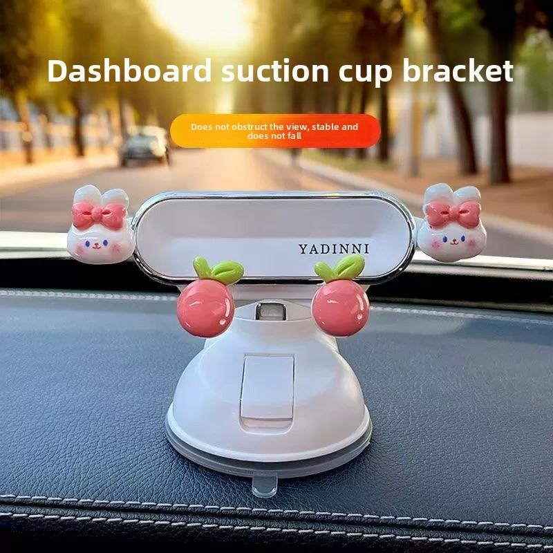 Soporte para teléfono móvil de coche con ventosa fuerte, accesorio de navegación universal para vehículo