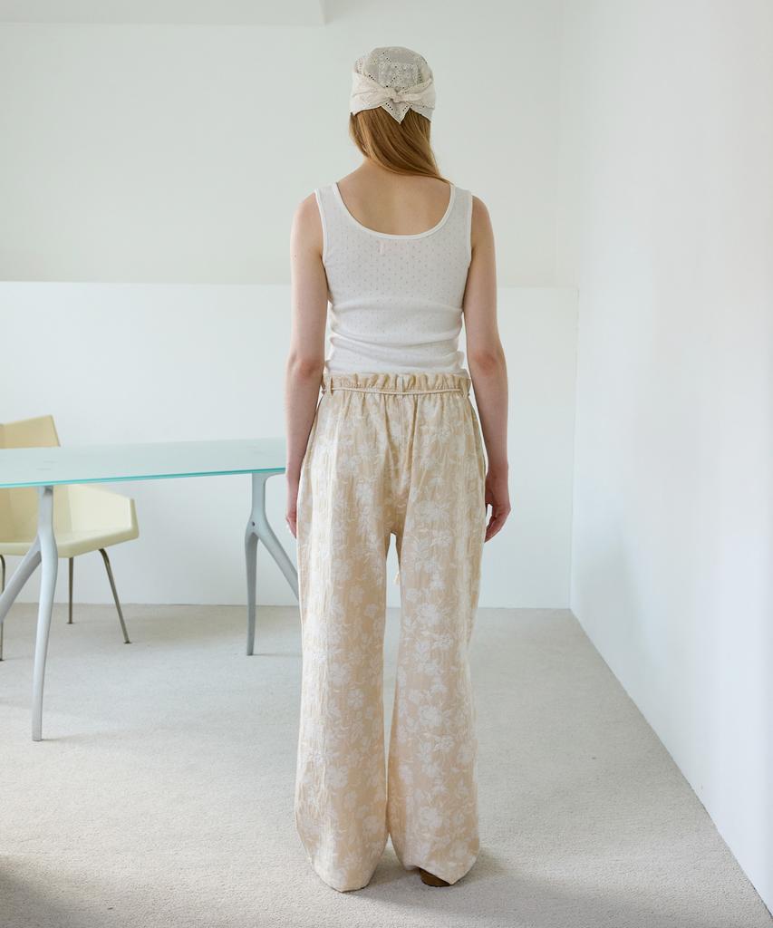 FUNFROMFUN Peppy Banding Pants, Beige
