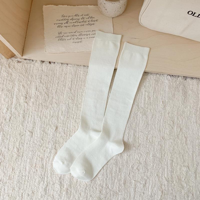 Calf Socks Women S Spring And Summer Thin Ballet Style Stacking Socks Beautiful Legs And Knee Socks Breathable Anti-Pilling Stockings Women S Tide One size fits all