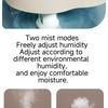 USB Cool Mist Humidifier with Night Light, Mini Portable Desktop Humidifier for Bedroom Office Home Travel, Quiet Air Humidifier for Moisturizing