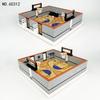 Walker Basketball Hall 60312 Children Assemble Small Particle Building Block Toy Ball Sports Figure