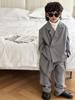 Boys' Stylish Blazer Set - Spring/Autumn Casual Suit for Runway and Performance