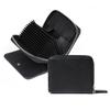 [imeetu] Bifold Wallet for Men and Women, Genuine Leather, Large Capacity, RFID Anti-Skimming, Compact, Accordion-Like, Card Case, Coin Purse, Key