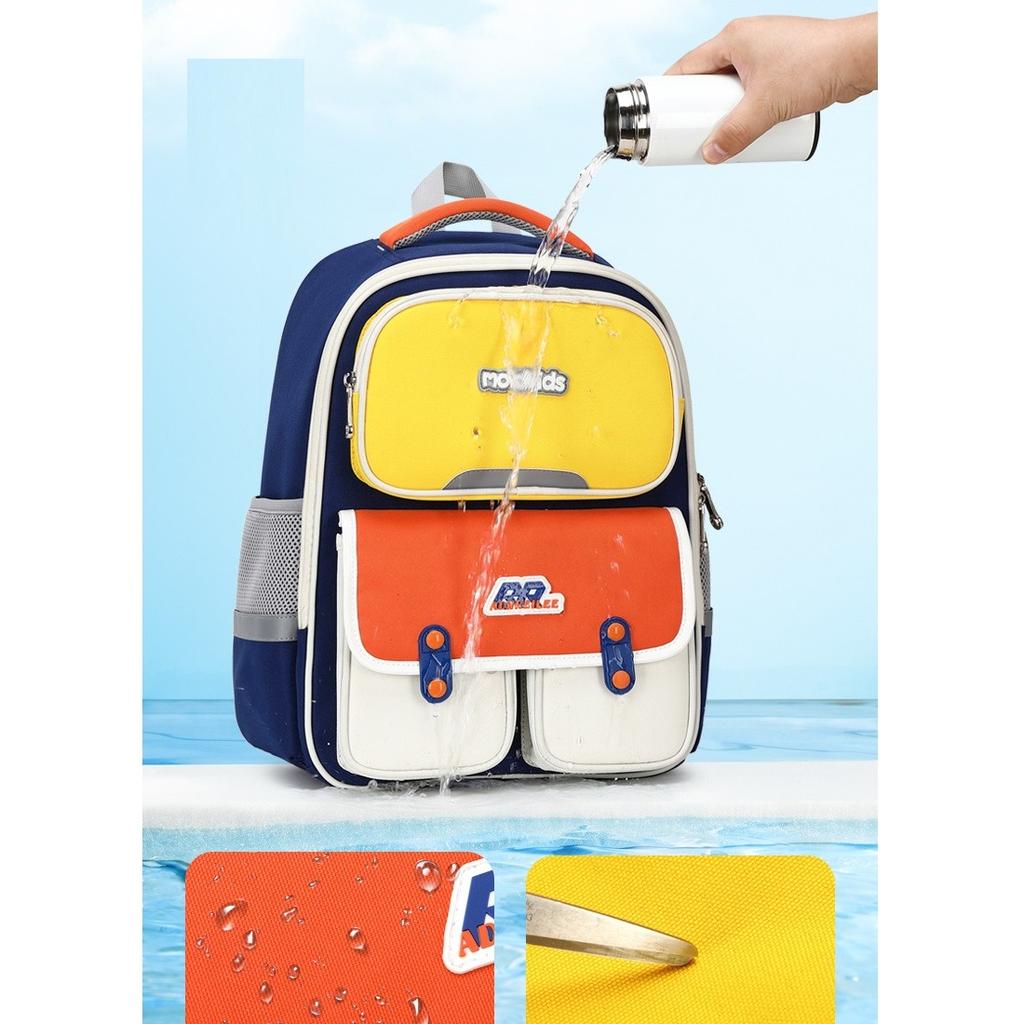 Ryggsäck för ryggraden Vattentät skolväska för barn Grundskola Årskurs 3-6