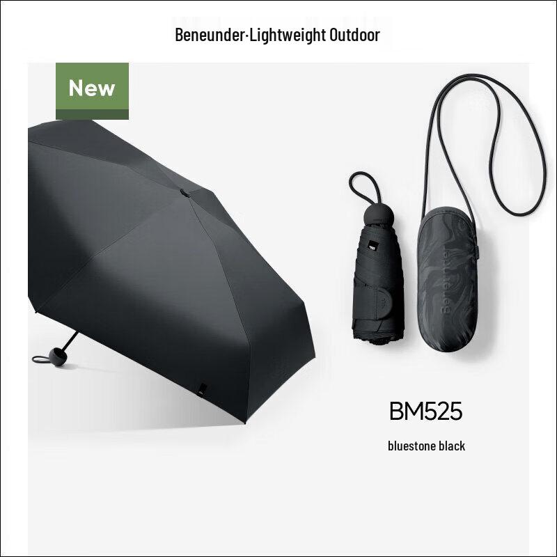 Bananaunder BM525 5-Fold UV Protection Capsule Umbrella