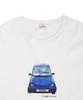 1011 GALLERY Gallery Blue Car T-Shirt_White