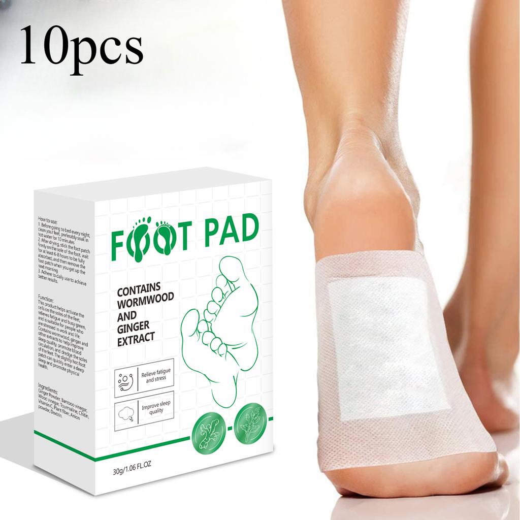 Mugwort Foot Patch Dehumidification Mugwort Leaf Ginger Medicinal Pack Care Foot Patch