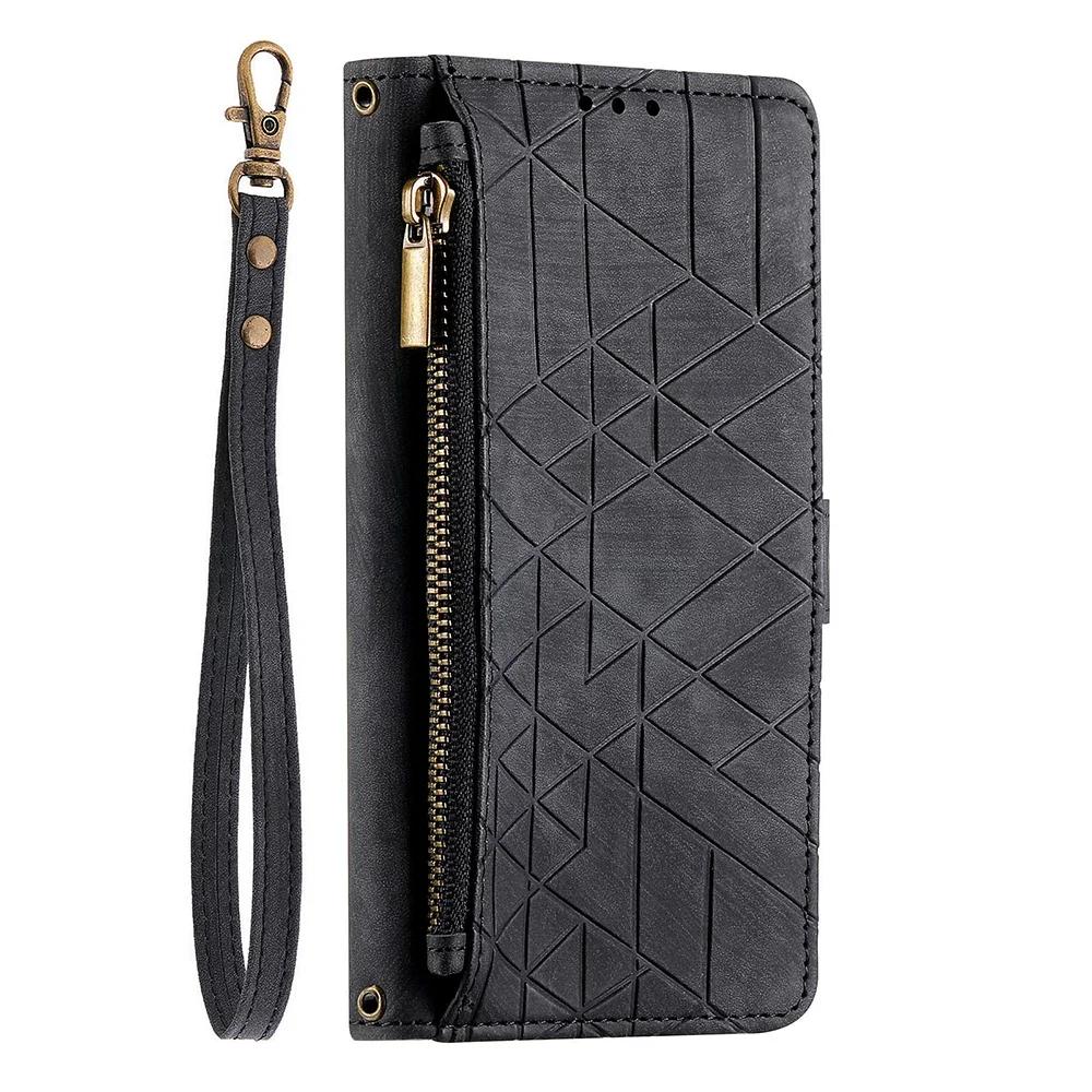 

Luxury Zipper Wallet Leather Case For Samsung Galaxy A20 A30 A50 A70 A11 A21 A21S A31 A51 A71 A12 A22 A32 A52 A13 A23 A33 Cover Galaxy A20 A30 M10S