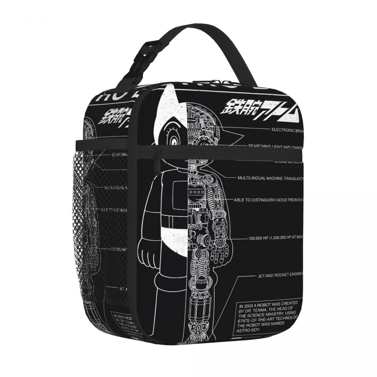 Bestselling Astroboy Samantha Monahan Earthy Tone Thermal Food Carrier Classroom Meal Meal Bag One Size