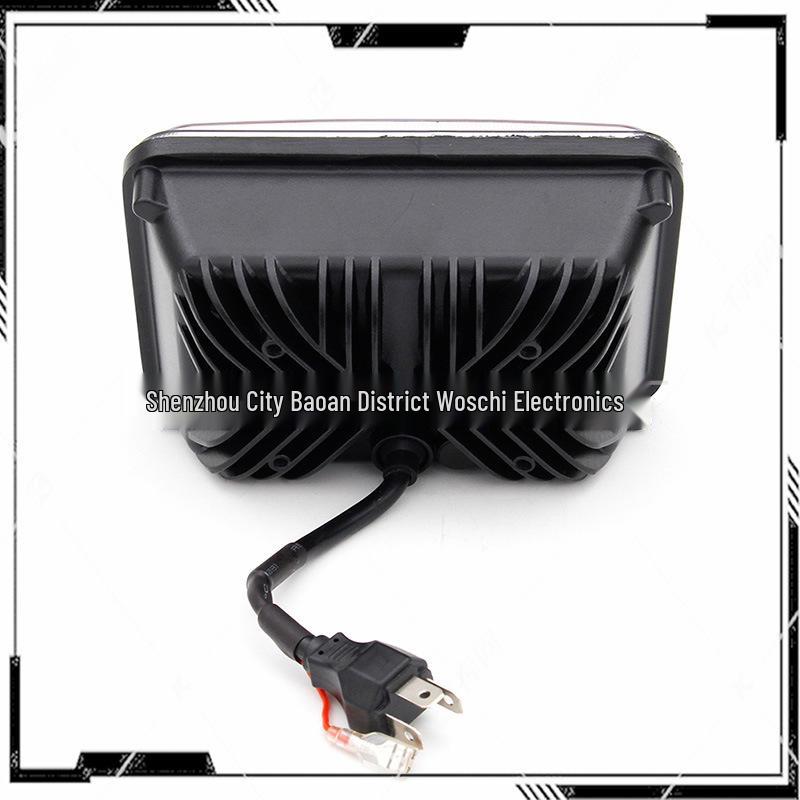 4x6 Inch LED Headlight with DRL for Jeep Truck, 5 Inch Square