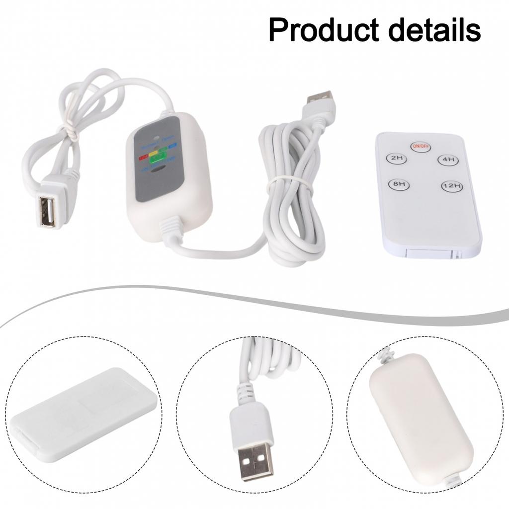 For USB Timing Cable with Remote for Flexible Lighting and Fan Control