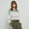 Women's Dopamine Colorful Striped Knitted Sweater