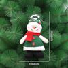Navidad  Christmas Decoration Plaid Christmas Pendant Christmas Tree Pendant Bead Leg Pendant  Xmas Tree Decor Figurine Ornament