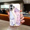 Marble Pattern Leather Texture TPU Case For iPhone 17 16 Pro Max 15 14 13 Pro Max 11 Shockproof Soft Silicone Phone Back Cover