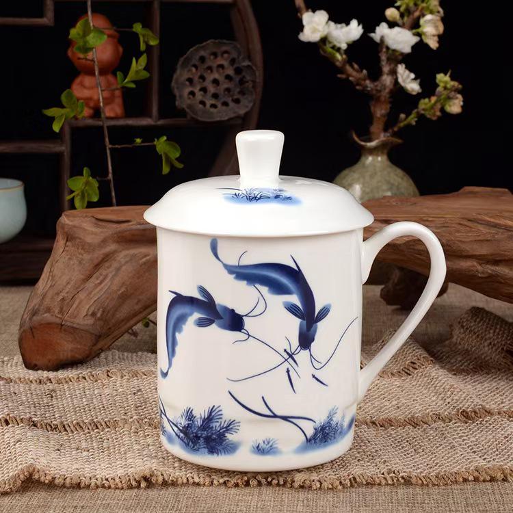 Translucent Bone China Tea Cup with Lid - Ideal for Home, Office, Hotel, or Gift.