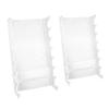 Acrylic Pen Organizer Multi-hole Storage Stand Elegant Drying Rack  Makeup Organize