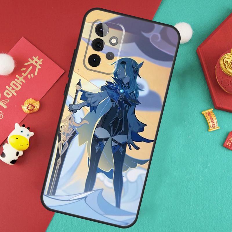 

Genshin Impact Eula Case For Samsung Galaxy A55 A35 A25 A15 A14 A34 A54 A53 A33 A23 A13 A12 A52 A51 A32 Cover Samsung A51 4G