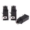 3pcs/lot 6.35mm Stereo Female Socket Audio Adapter 4Pin