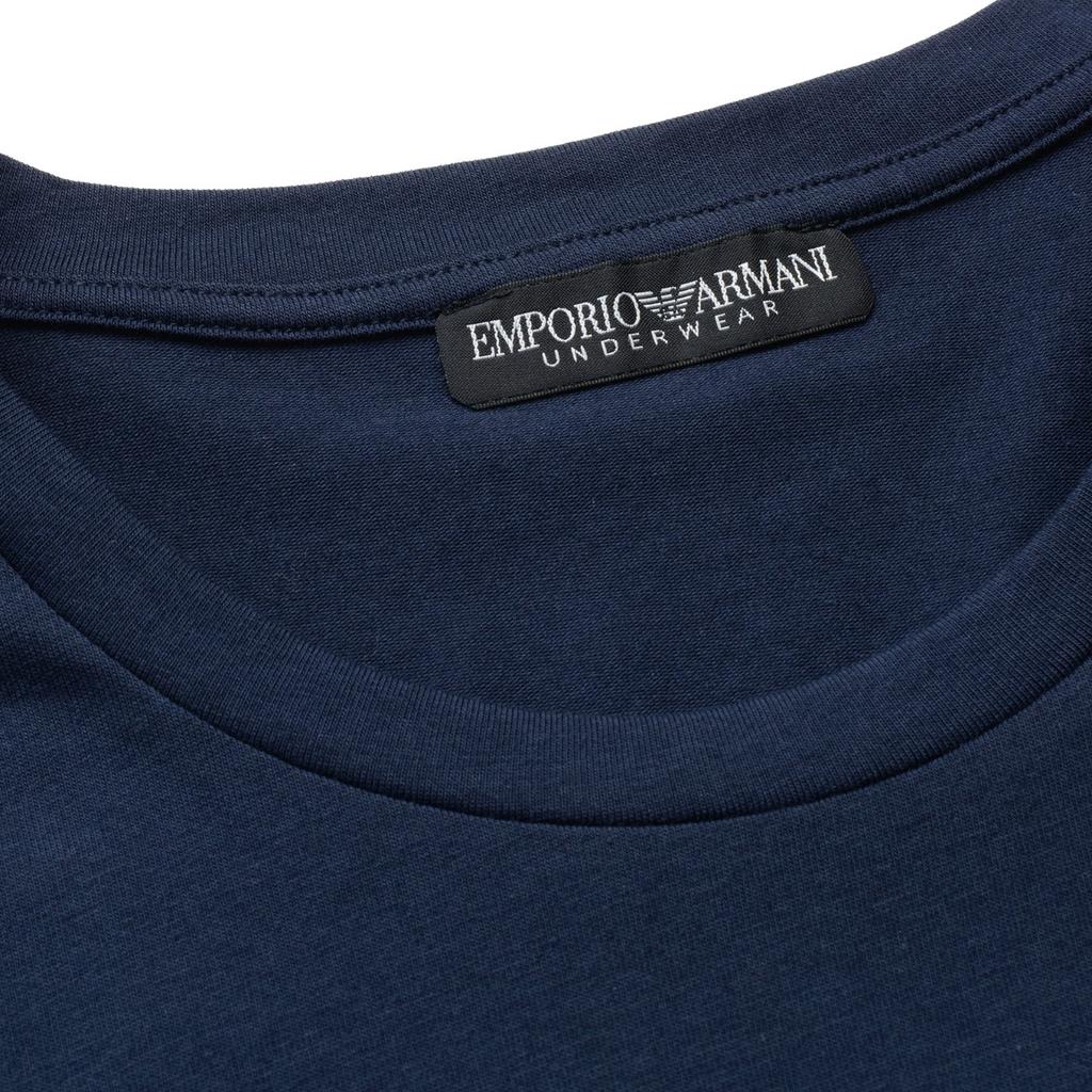 Emporio Armani t-shirt koszulka męska granatowa crew-neck komplet 2 sztuki 111267-2R720-70835 M