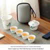 Woding Portable Ceramic Travel Tea Set