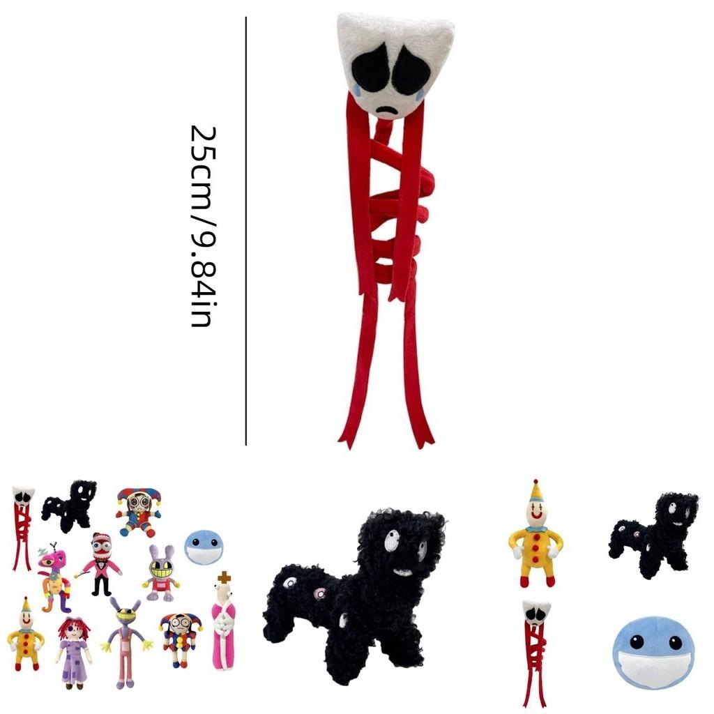 Der erstaunliche digitale Zirkus Hase Plüschtier Entzückendes Stofftier für Kinder Kurzer Plüsch Anpassbares Design