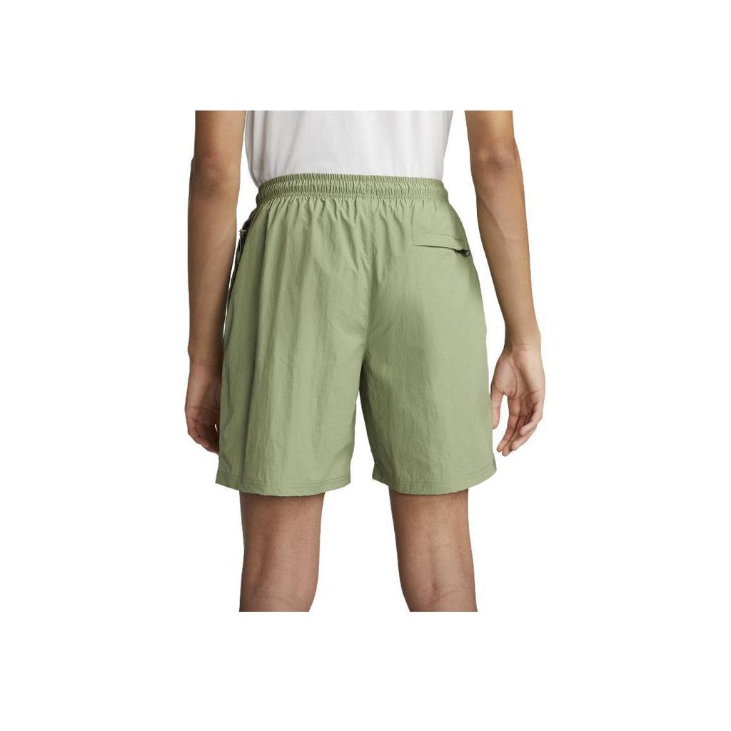 Nike Solid Color Logo Running Casual Shorts Men Bottoms Green DX0750-386