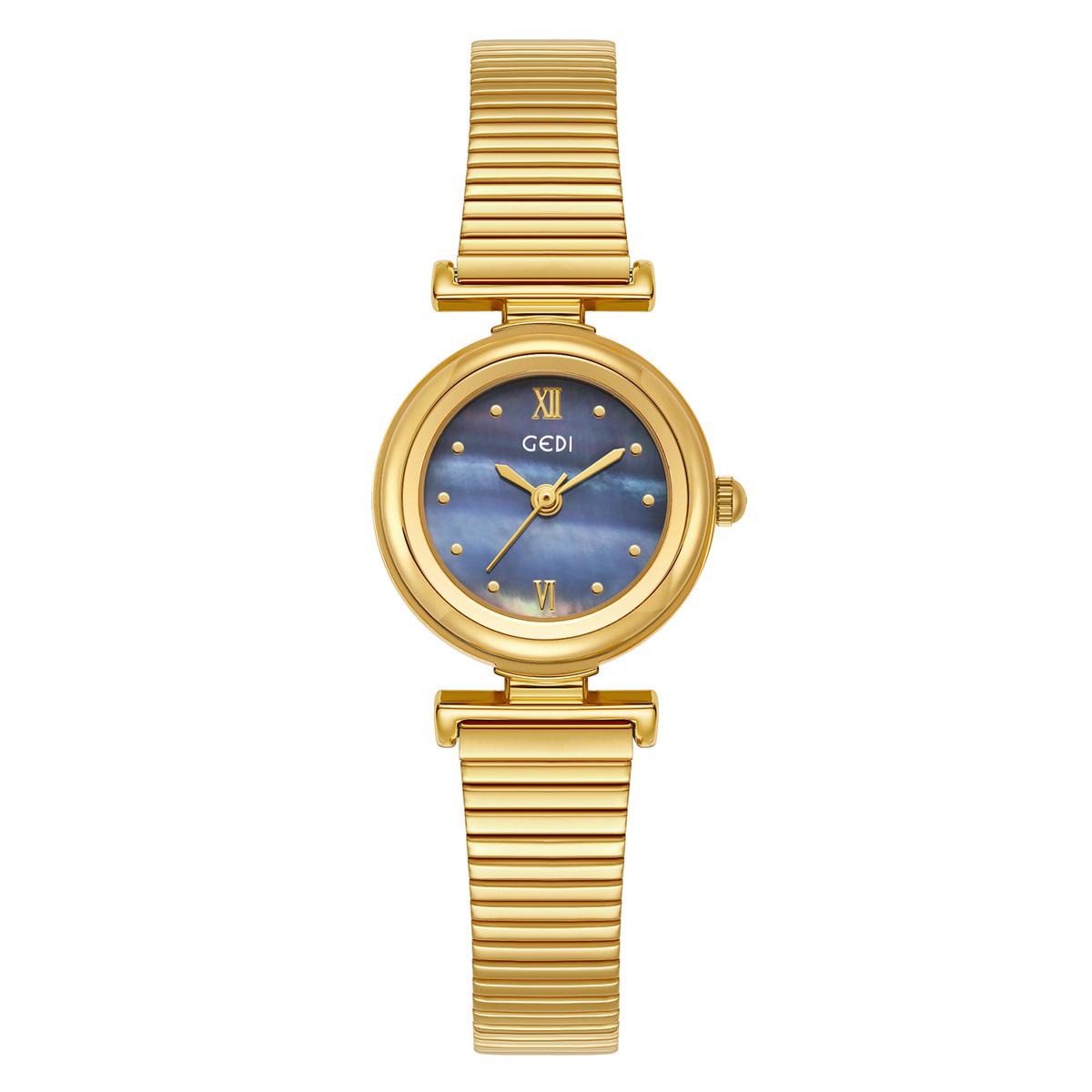 Niche high-end waterproof women s watch high-value fritillary plate quartz watch women s small and exquisite watch