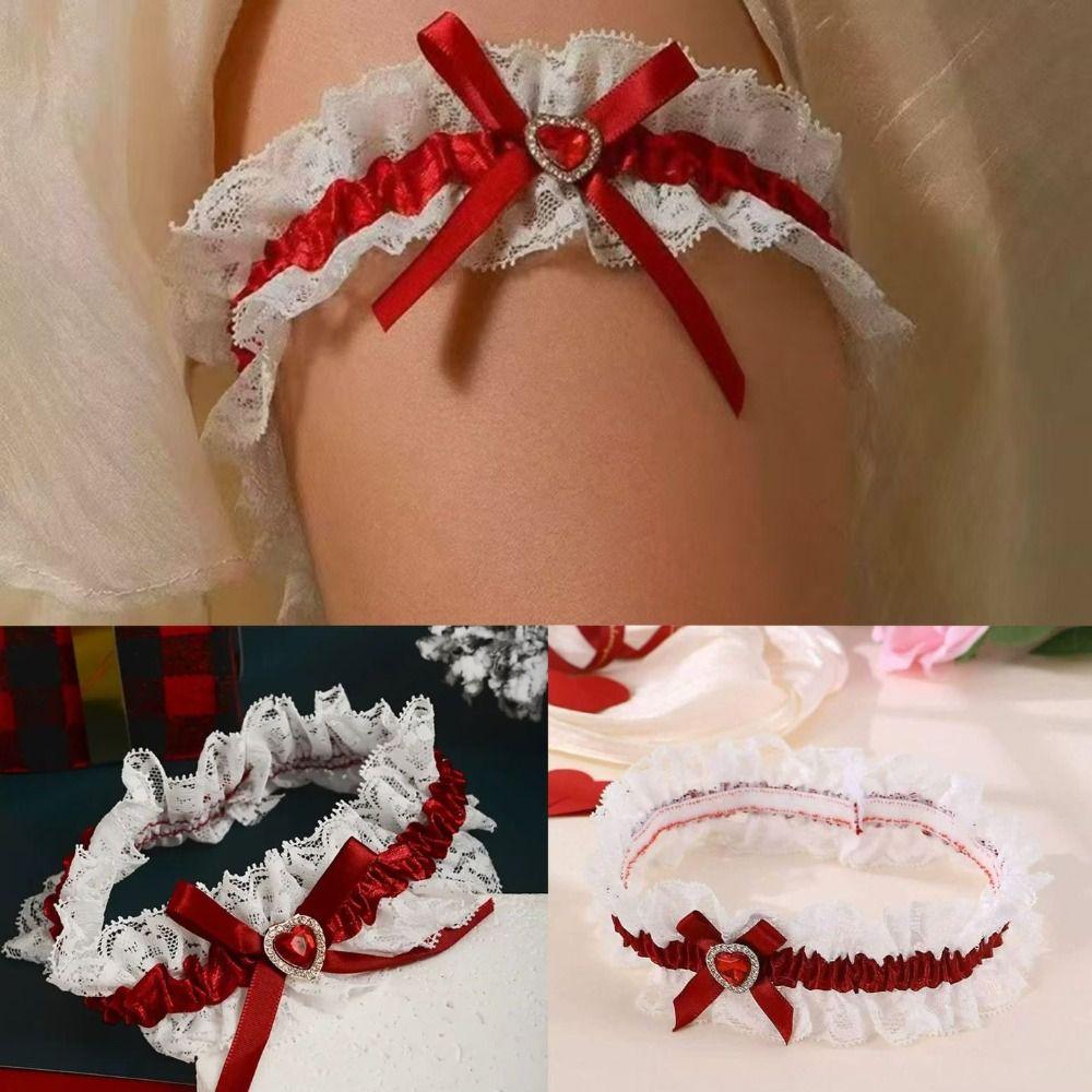 Women's Garter Belt Bridal Lace Garter Lace Leg Ring New Women Thigh Garter  Women Girls