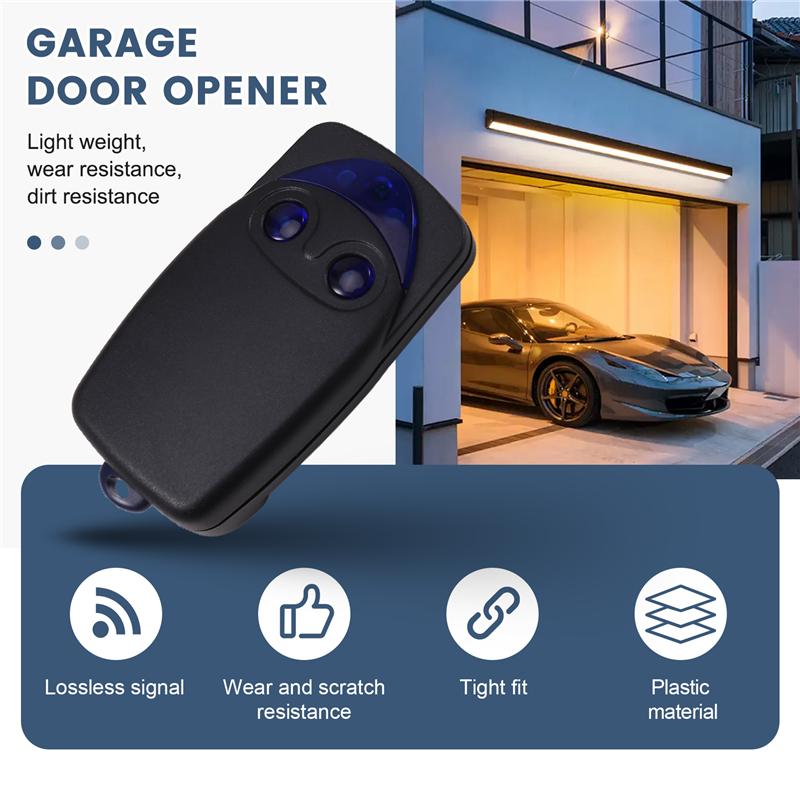 Gate Garage Door Remote Control For Nice Flor Flo2r FLO2R-S Flor-S NICE Rolling Code Handheld Transmitter