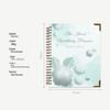 "2025 Romantic Wedding Planner: Elegant Coil-Bound Engagement Notebook"