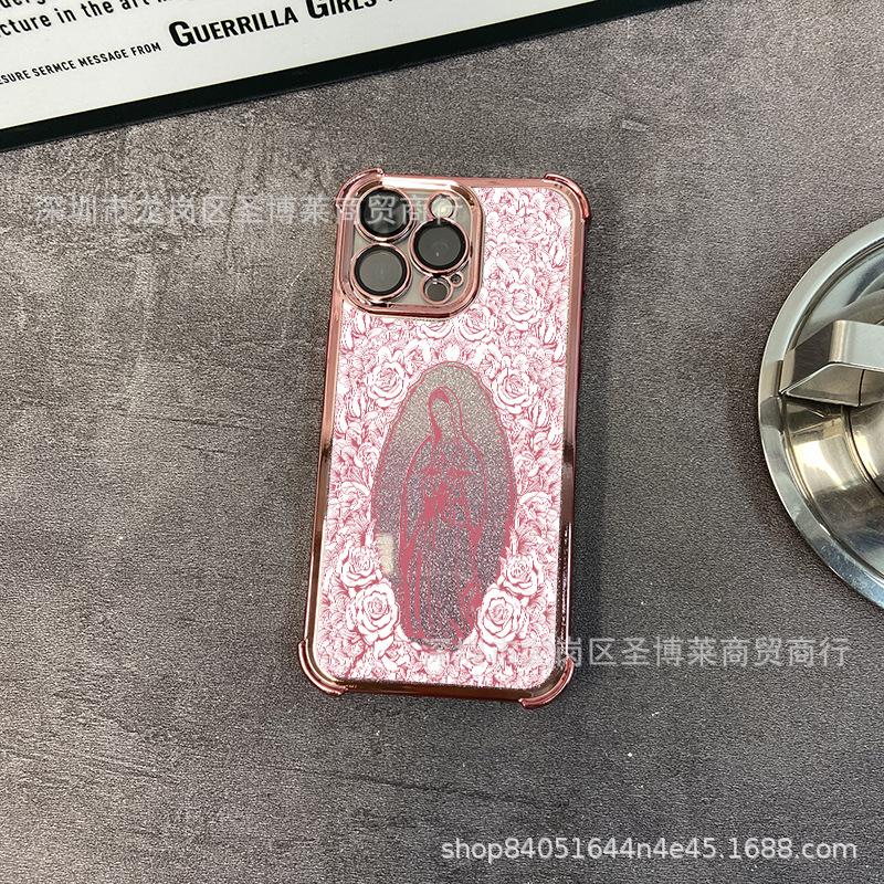 Full screen flower suitable for Samsung S26 mobile phone case S25ULTRA anti-drop GalaxyS23 protective case NOTE20