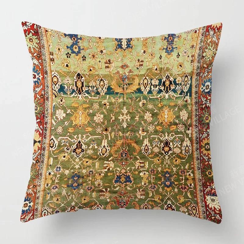 Jesienny wystrój domu jesienna poszewka na poduszkę dekoracyjną do salonu sofa boho 45x45cm 45*45 50*50 60x60cm 40*40 35x35cm Maroko