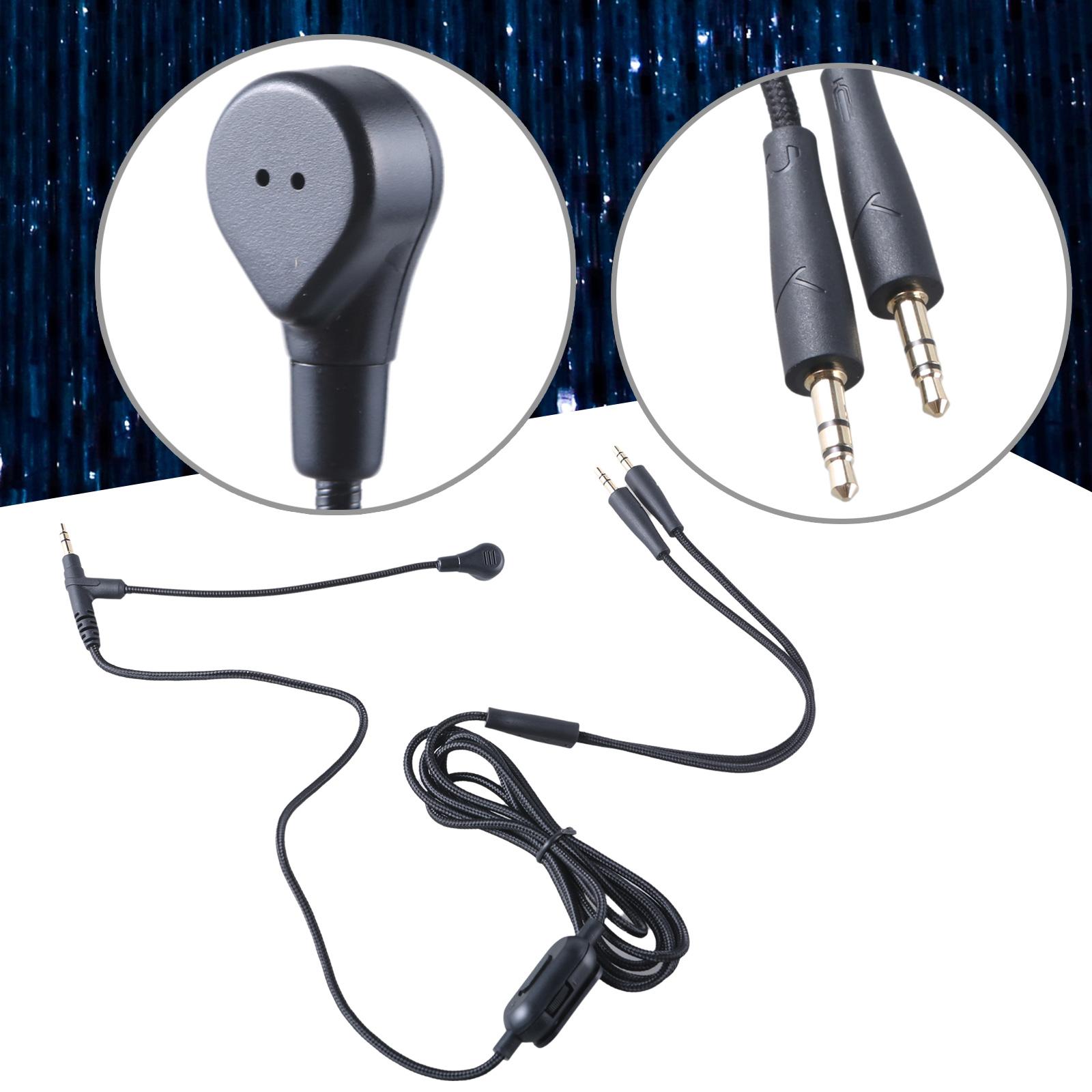 

Кабель микрофона для гарнитуры 1000XM5/XM4/XM3, шнур, провод Clearly Sound с контроллерами звука, шнур для гарнитуры