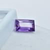 CERTIFIED Emerald Cut Unheated Loose Gemstone 5.30 Ct Stunning Purple Tanzanite SU-539