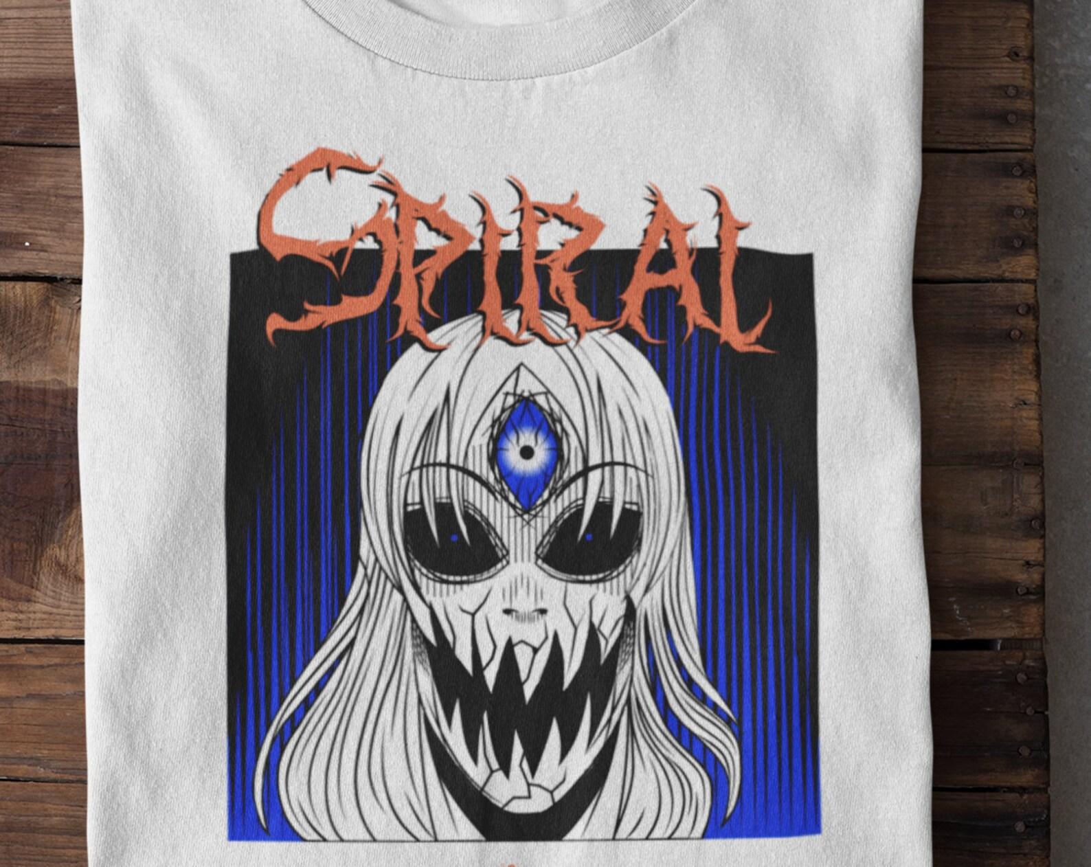 J-Horror T-Shirt: Creepy Manga Anime Graphic Tee M