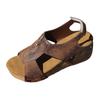 Colorful Sandals For Women Wedge Sandals Open Toe Wedge Heel Casual Thick Bottom Sandals Platform Thick Bottom Zapatos De Mujer